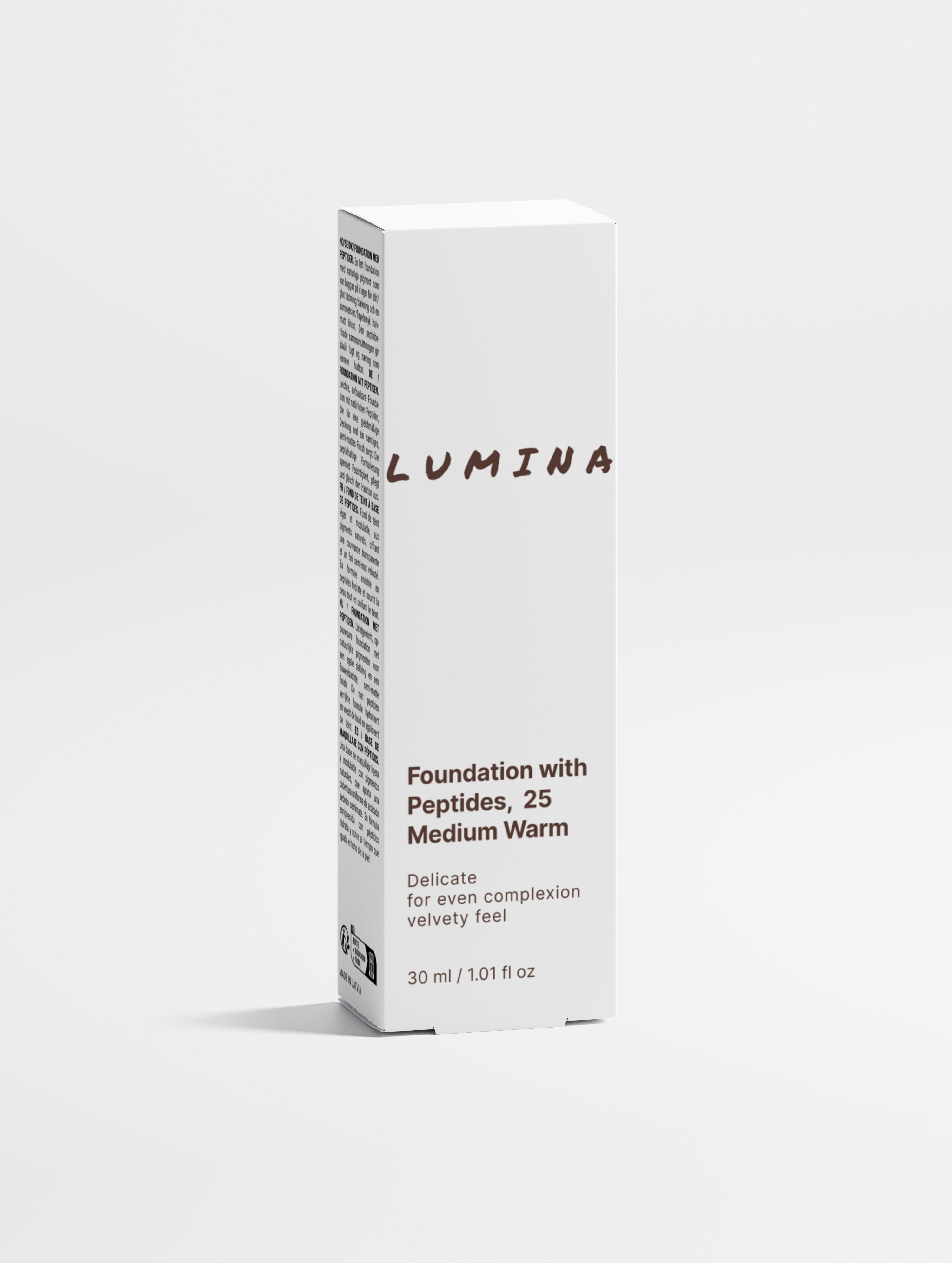 Foundation with Peptides,  25 Medium Warm